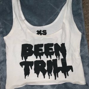 Been Trill crop top